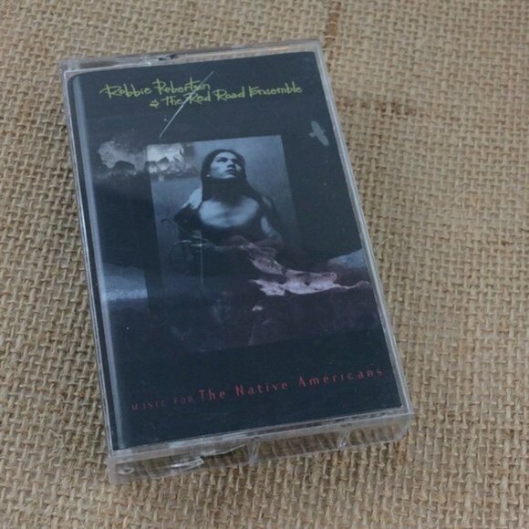 Robbie Robertson Red Road Ensemble Native Americans Cassette Tape 1994 TESTED - Picture 2 of 11